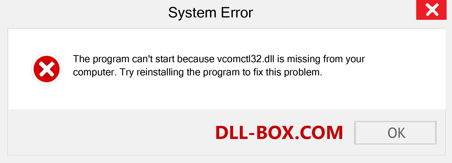  vcomctl32.dll file is missing?. Download for Windows 7, 8, 10 - Fix  vcomctl32 dll Missing Error on Windows, photos, images